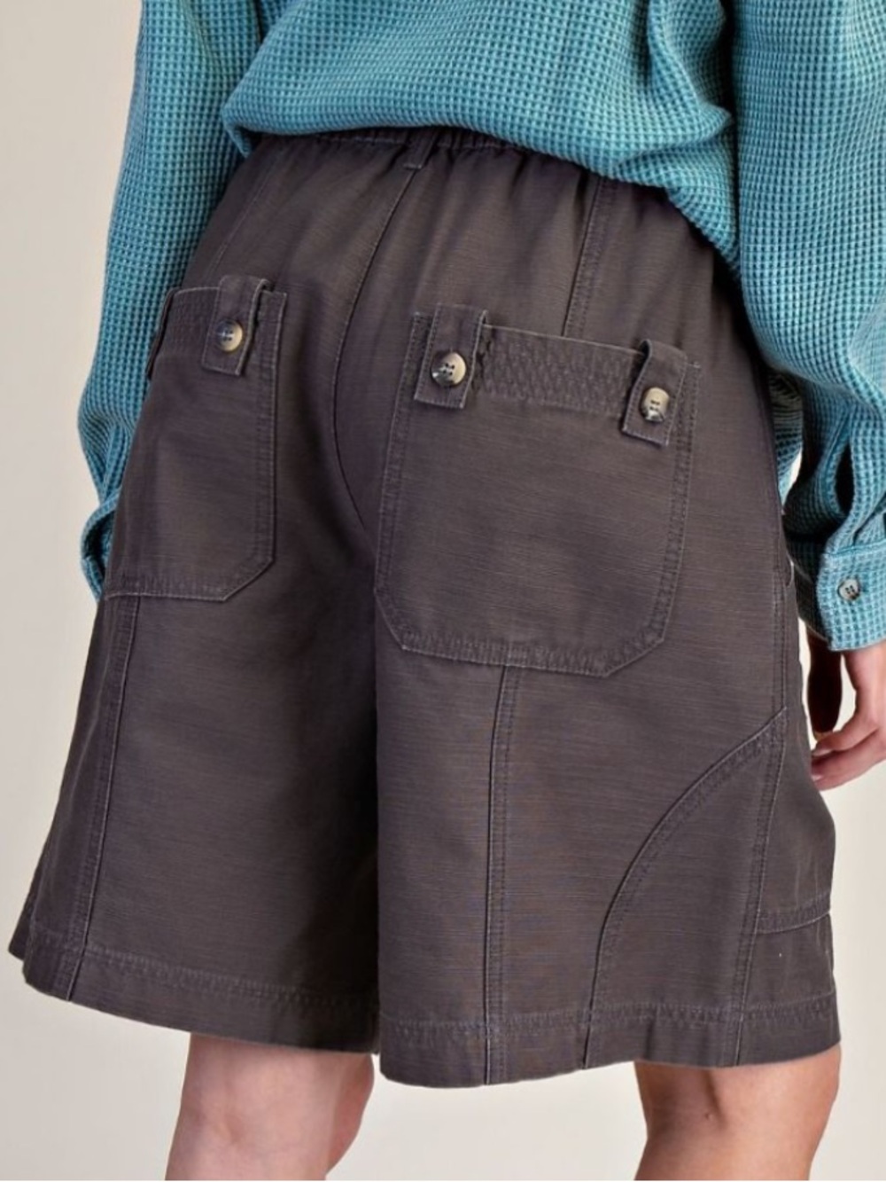 18 ❤️ EASEL WASHED TWILL BERMUDA SHORTS